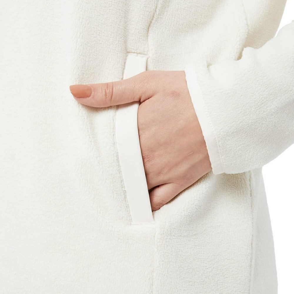 NWT 32 Degrees Women's Soft Fleece Button Snap Sweatshirt Pullover Top - Picture 5 of 8